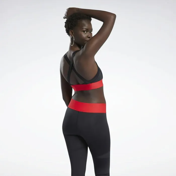 Sports Bras Womens Reebok Cardi B Bralette Black