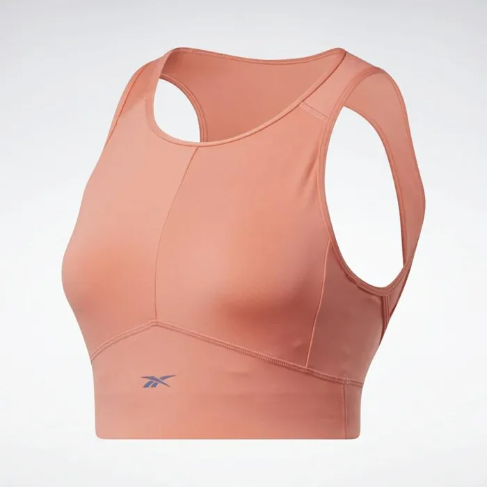 Sports Bras Womens Reebok Run HighImpact Bra Twisted Coral
