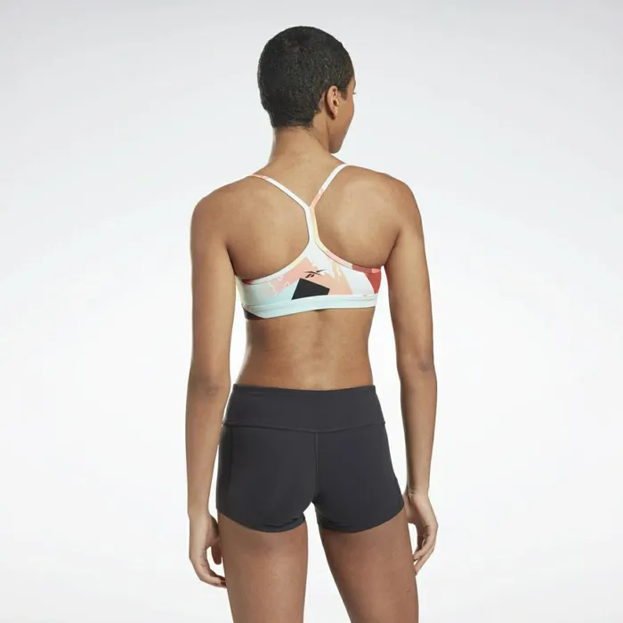 Sports Bras Womens Reebok Skinny Bra Orange Flare