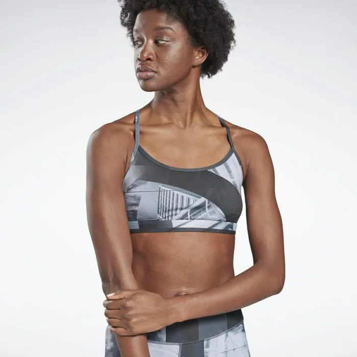 Sports Bras Womens Reebok Skinny Sports Bra Black