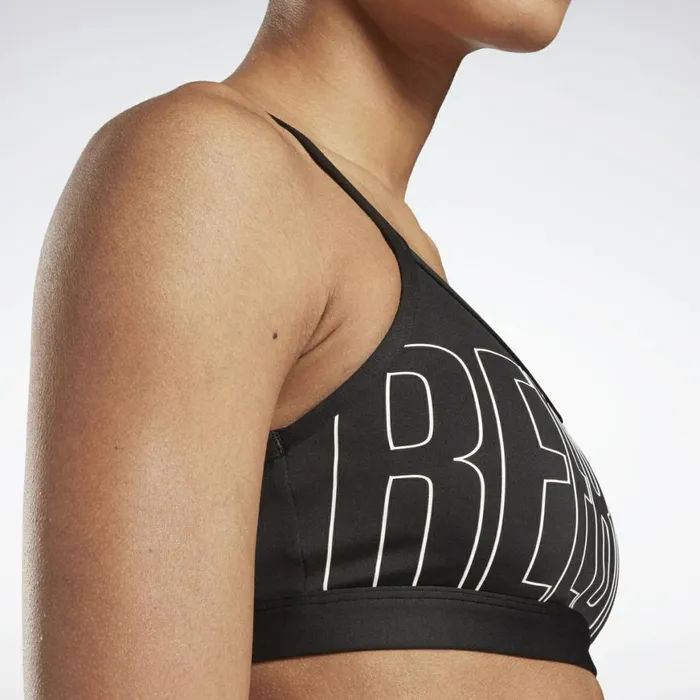 Sports Bras Womens Reebok Skinny Sports Bra Black