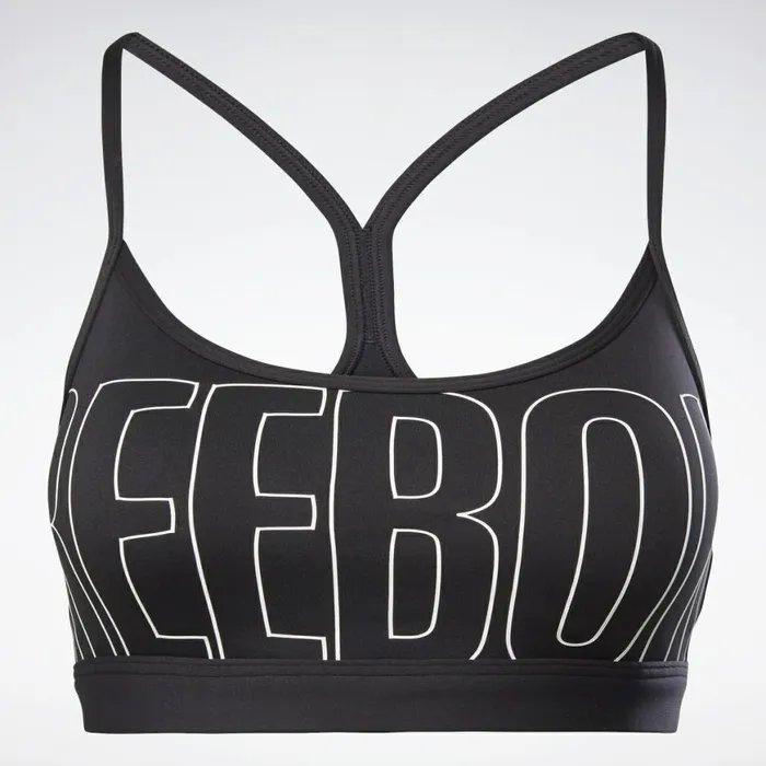 Sports Bras Womens Reebok Skinny Sports Bra Black