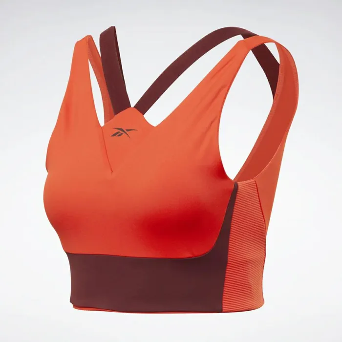 Sports Bras Womens Reebok Studio MediumImpact Bra Instinct Red