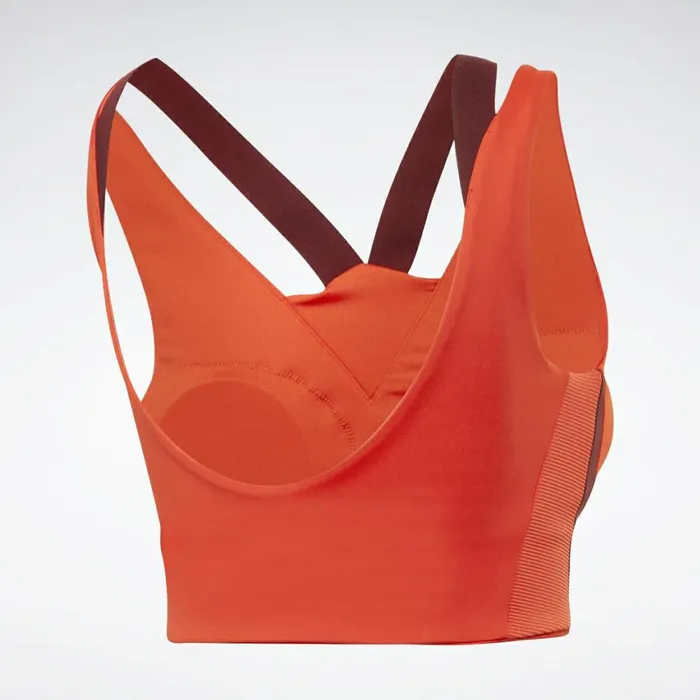 Sports Bras Womens Reebok Studio MediumImpact Bra Instinct Red