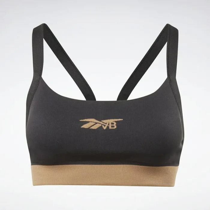 Sports Bras Womens Reebok VB Seamless LowImpact Bra Black