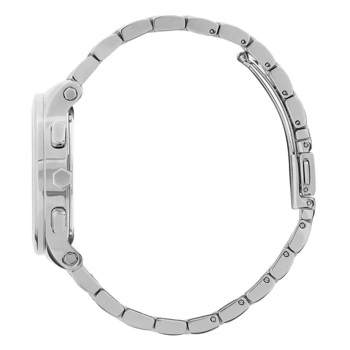 Sports Luxe Watches Women Olivia Burton 38mm MultiFunction Blue and Silver Bracelet Watch