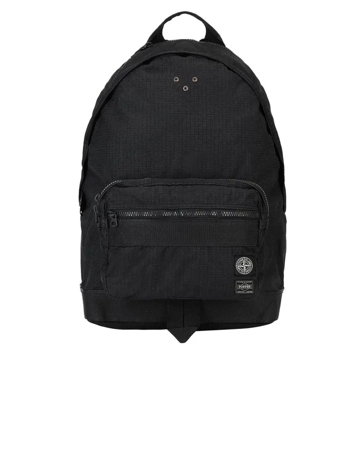 Stone Island Bags 917P1 Stone IslandPorterReflective Weave RipstopTc In Black 8211 Mens