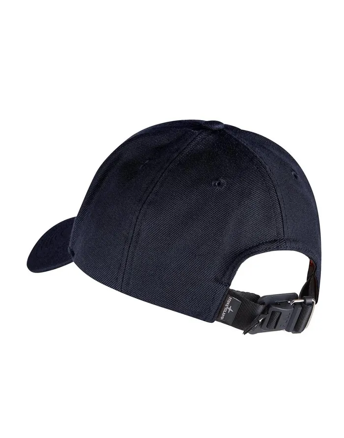 Stone Island Caps 038 Beanies 99175 SixPanel Cap In Navy 8211 Mens