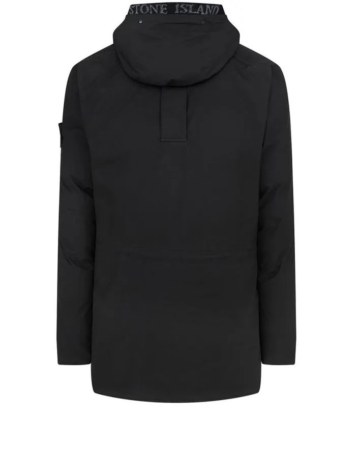 Stone Island Coats 038 Jackets 40230 GoreTex Ripstop Down Jacket In Black 8211 Mens