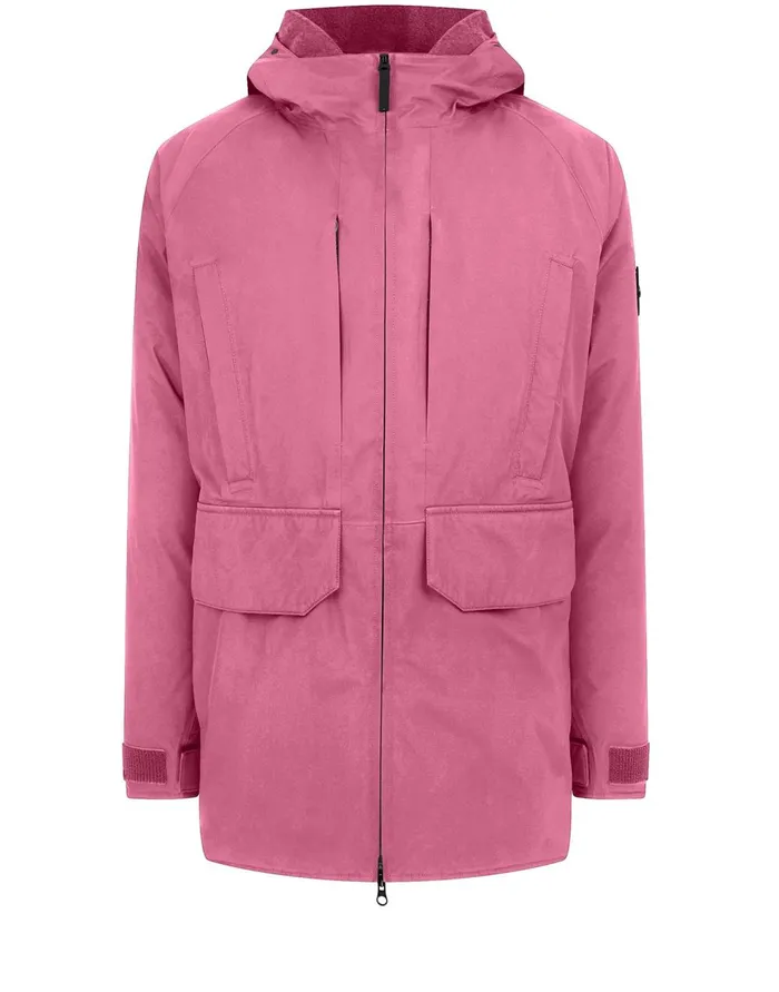 Stone Island Coats 038 Jackets 40230 GoreTex Ripstop Down Jacket In Pink 8211 Mens Stone Island Coats 038 Jackets 40230 GoreTex Ripstop Down Jacket In Pink 8211 Mens