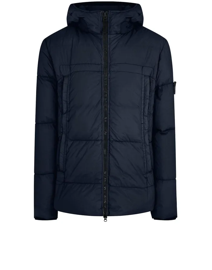 Stone Island Coats 038 Jackets 40723 Garment Dyed Crinkle Rep Ny Real Down Jacket In Navy 8211 Mens Stone Island Coats 038 Jackets 40723 Garment Dyed Crinkle Rep Ny Real Down Jacket In Navy 8211 Mens