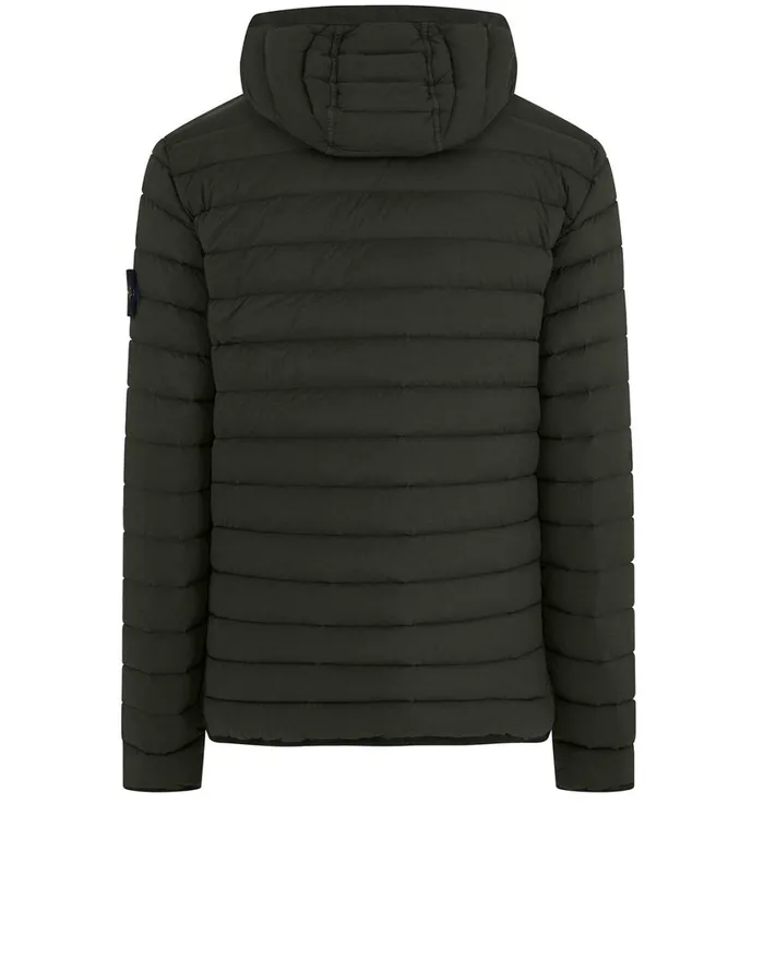 Stone Island Coats 038 Jackets 41125 Real Down Jacket In Dark Forest 8211 Mens