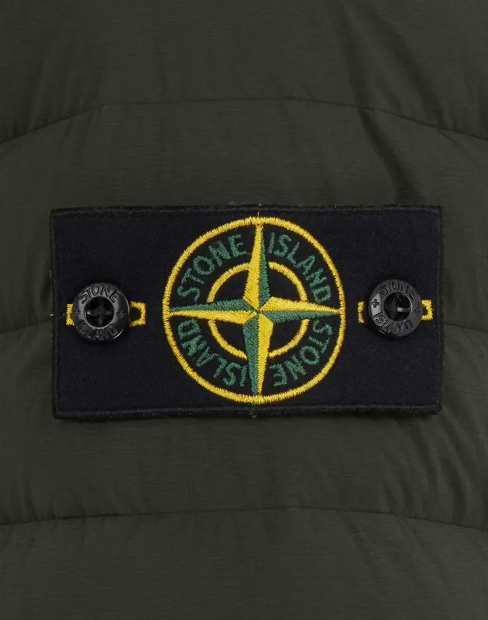 Stone Island Coats 038 Jackets 41125 Real Down Jacket In Dark Forest 8211 Mens
