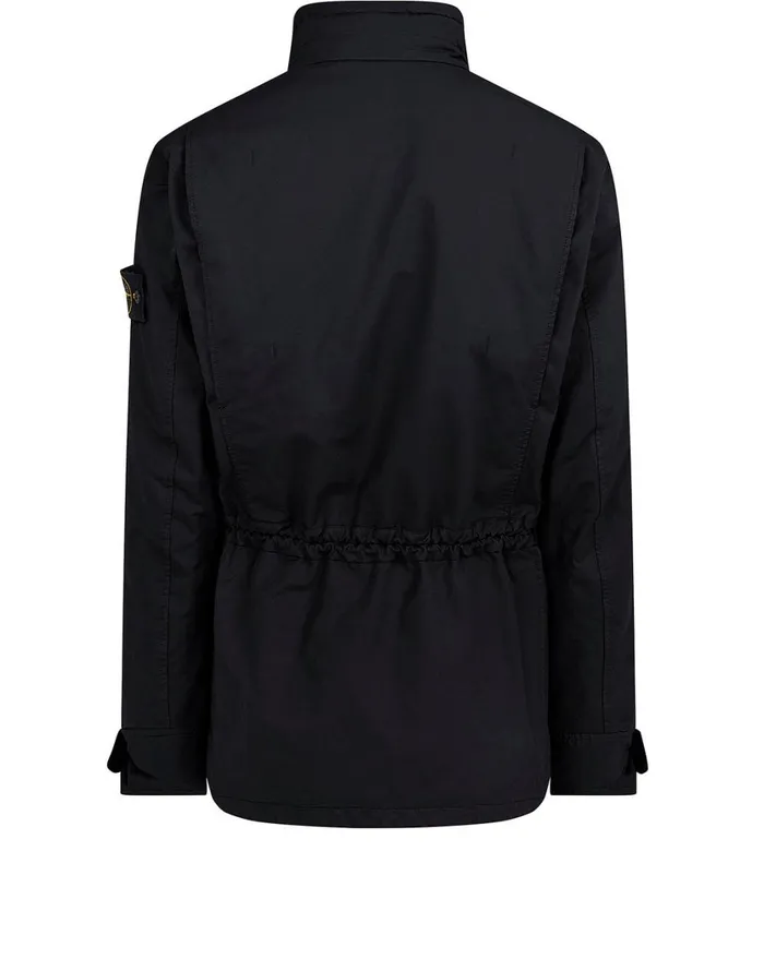 Stone Island Coats 038 Jackets 42549 DavidTc With Primaloft Insulation Field Jacket In Black 8211 Mens