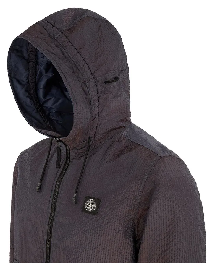 Stone Island Coats 038 Jackets 44234 PolyColour Frame Con PrimaloftTc Jacket In Marine Blue 8211 Mens