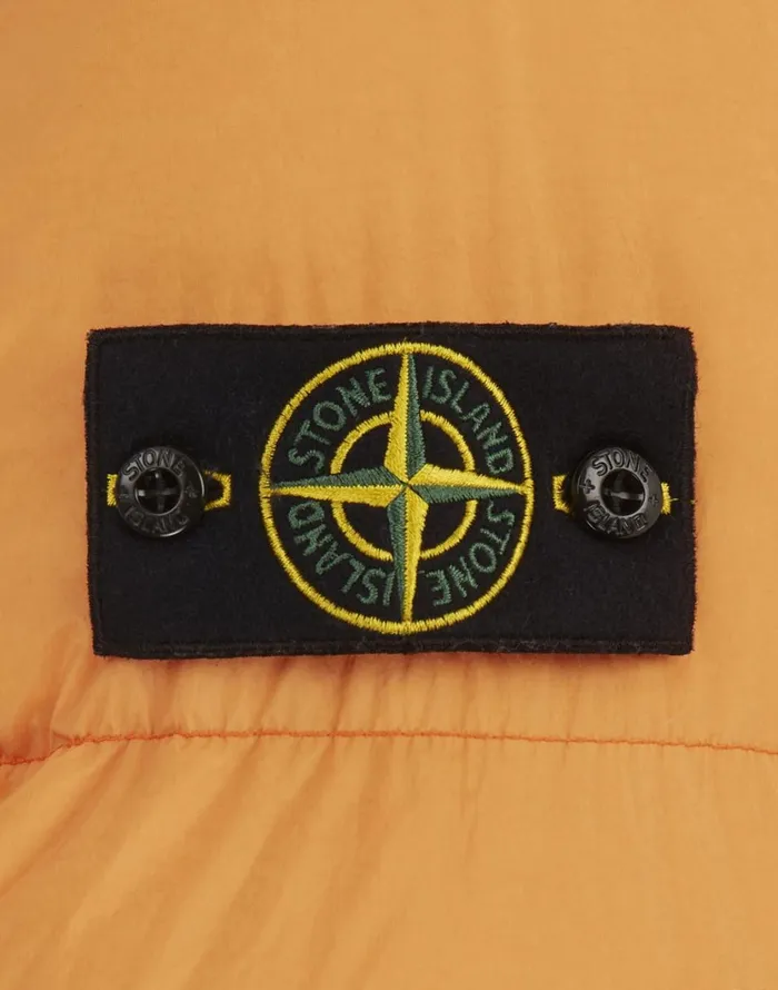 Stone Island Coats 038 Jackets 70123 Garment Dyed Crinkle Reps Ny Down Parka In Orange 8211 Mens