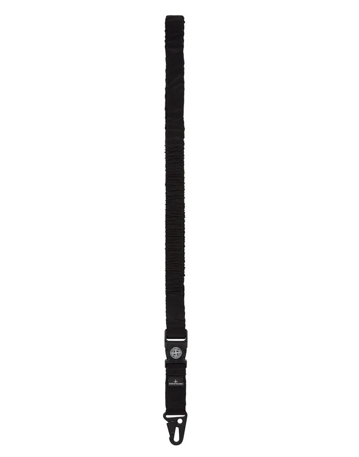 Stone Island Key Holder 95176 Nylon Metal Key Holder In Black 8211 Mens