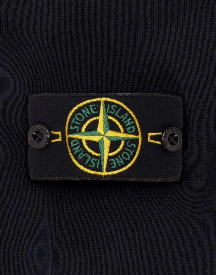 Stone Island Knitwear 528C4 Rollneck Jumper In Navy 8211 Mens