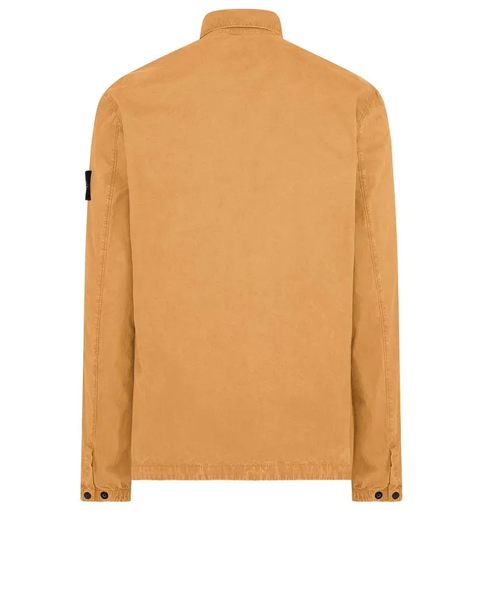 Stone Island Overshirts 107Wn TCoOld Overshirt In Orange 8211 Mens