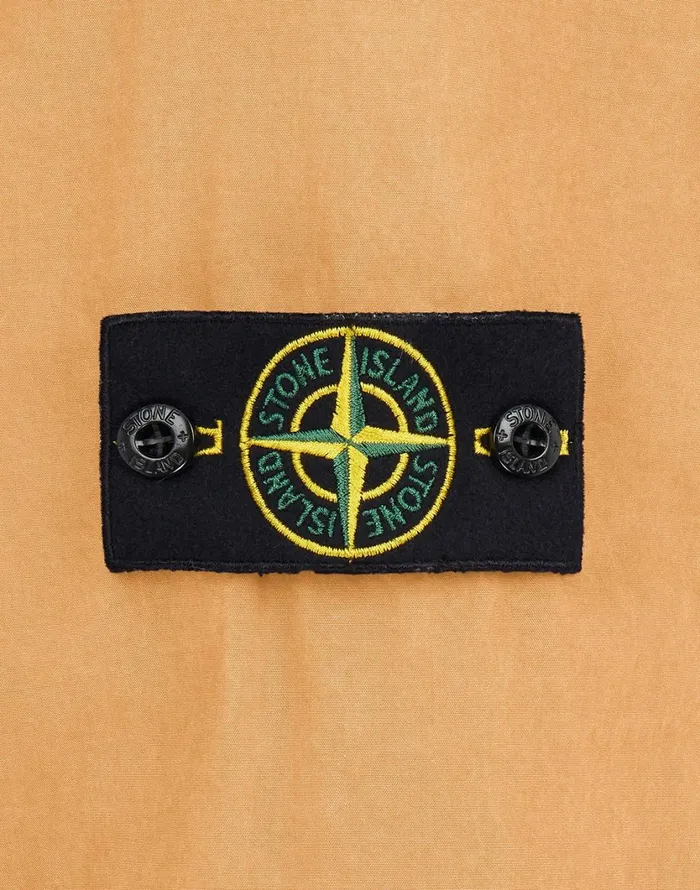 Stone Island Overshirts 107Wn TCoOld Overshirt In Orange 8211 Mens