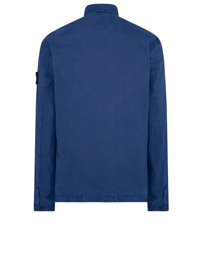 Stone Island Overshirts 107Wn TCoOld Overshirt In Periwinkle 8211 Mens
