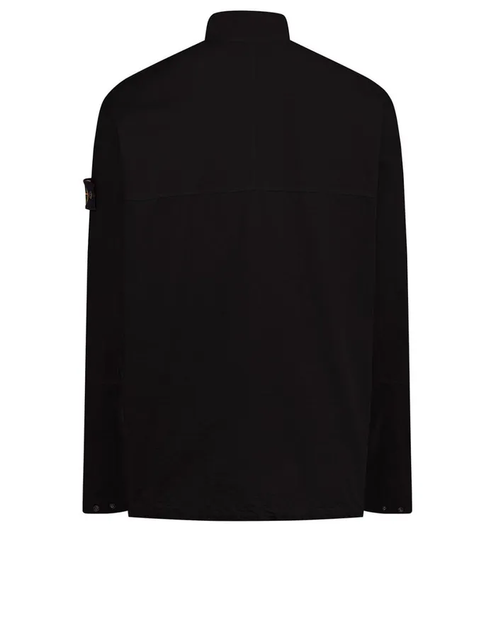 Stone Island Overshirts 10802 Overshirt In Black 8211 Mens