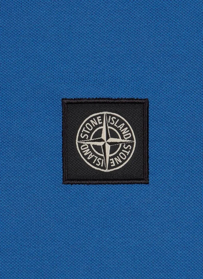 Stone Island Polo Shirts 21348 Polo Shirt In Periwinkle 8211 Junior