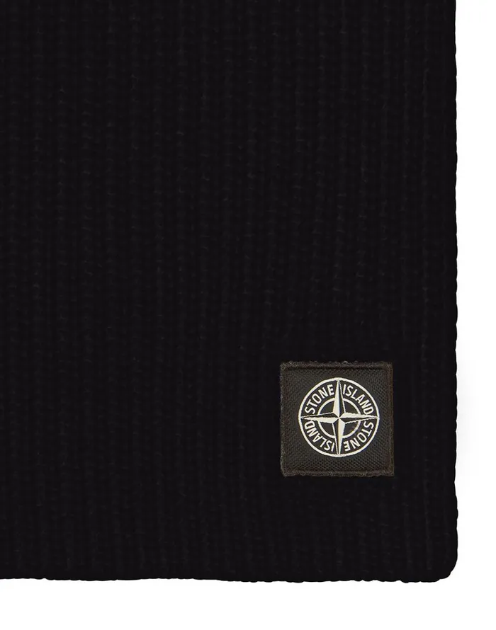 Stone Island Scarf N15B5 Scarf In Black 8211 Mens