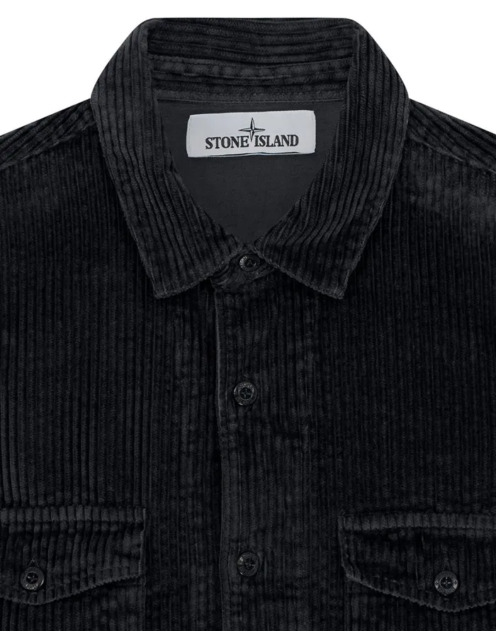 Stone Island Shirts 12111 Long Sleeve Shirt In Navy 8211 Mens