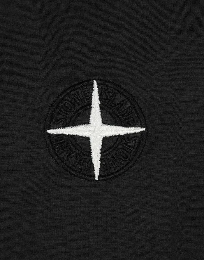 Stone Island Shirts 12501 LongSleeve Shirt In Black 8211 Mens