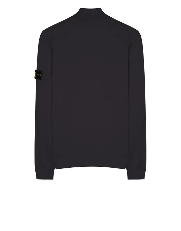 Stone Island Sweatshirts 60220 Full Zip Sweatshirt In Black 8211 Mens