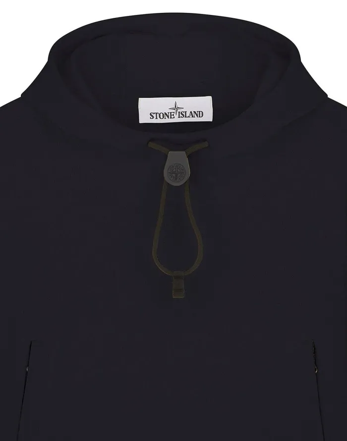 Stone Island Sweatshirts 60640 Hooded Sweatshirt In Black 8211 Mens