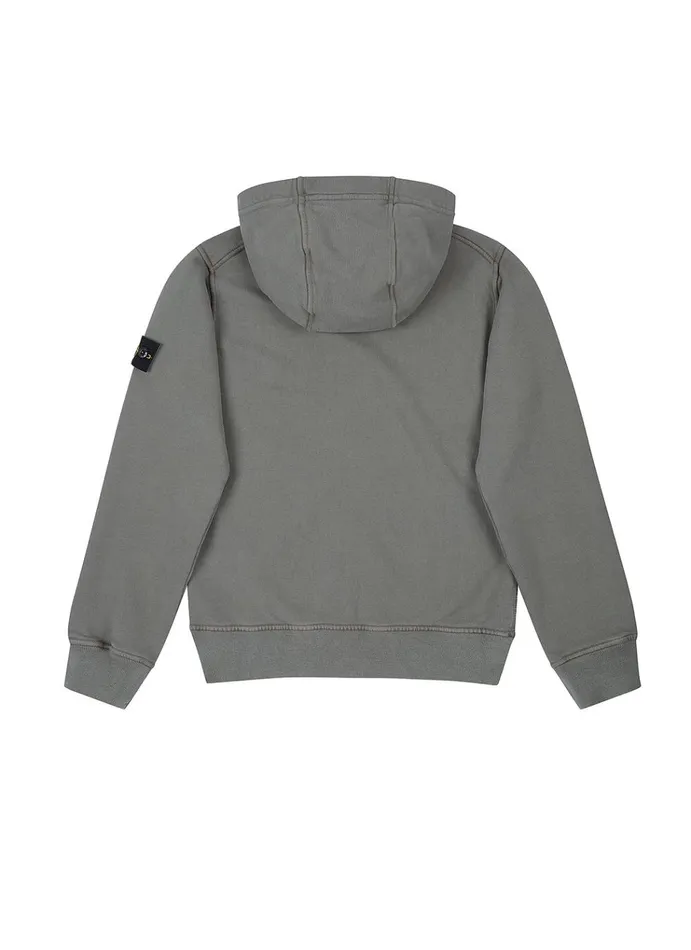 Stone Island Sweatshirts 60740 Zip Through Sweatshirt In Mushroom 8211 Junior