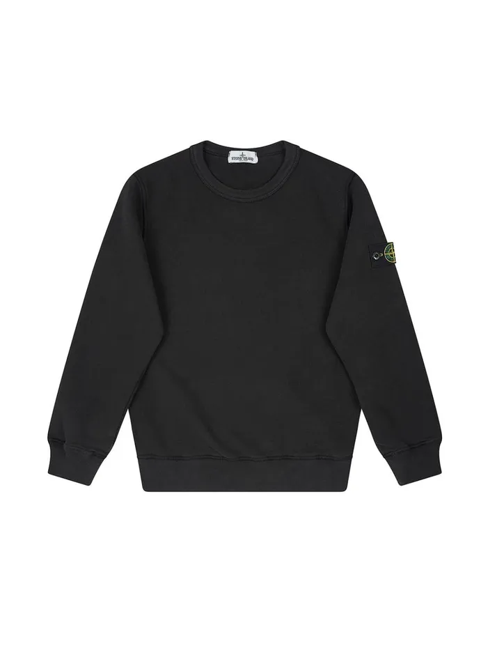 Stone Island Sweatshirts 61340 Sweatshirt In Black 8211 Junior