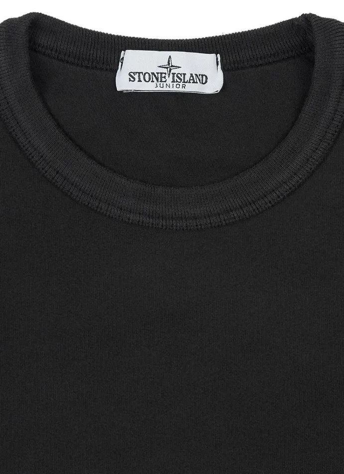 Stone Island Sweatshirts 61340 Sweatshirt In Black 8211 Junior