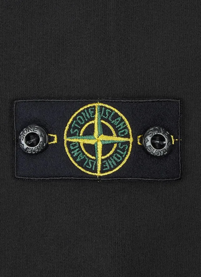 Stone Island Sweatshirts 61340 Sweatshirt In Black 8211 Junior