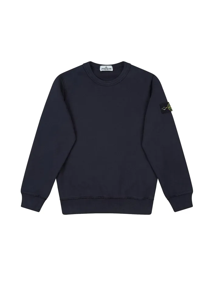 Stone Island Sweatshirts 61340 Sweatshirt In Navy 8211 Junior