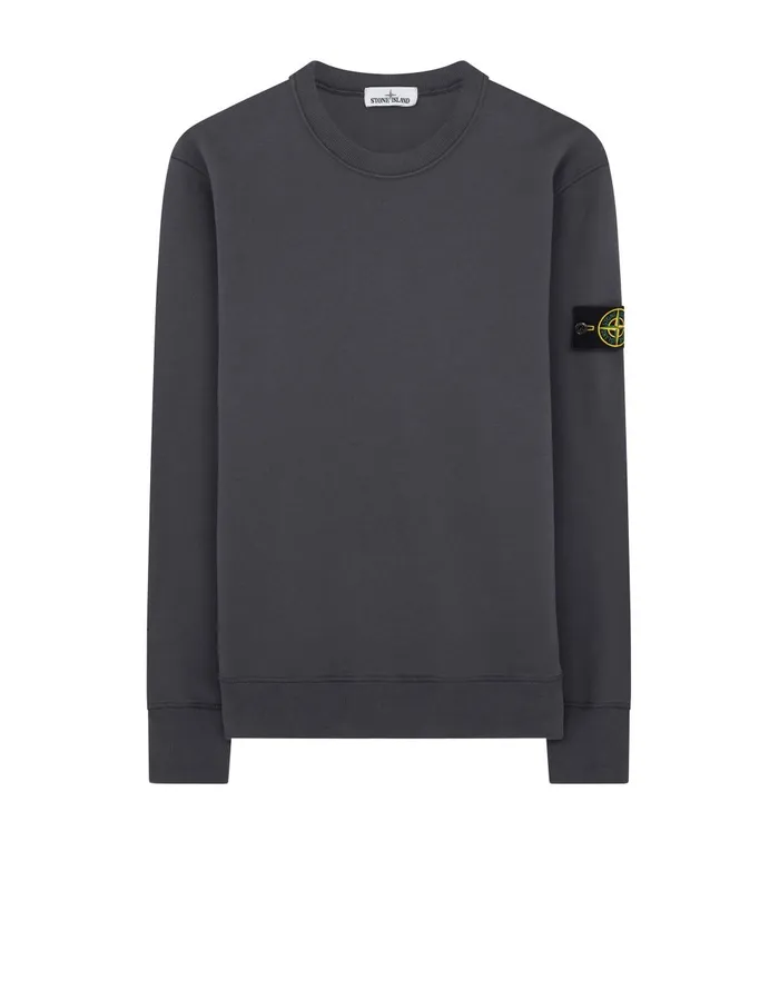 Stone Island Sweatshirts 63020 Sweatshirt In Charcoal 8211 Mens