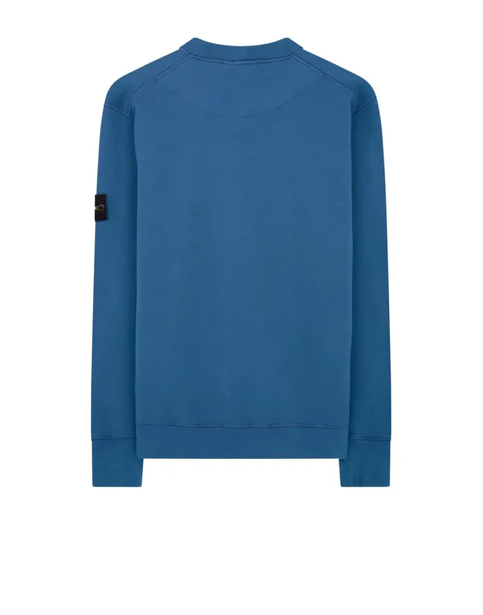 Stone Island Sweatshirts 63020 Sweatshirt In Periwinkle 8211 Mens