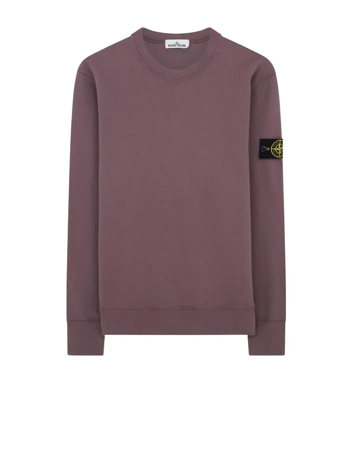 Stone Island Sweatshirts 63020 Sweatshirt In Violet 8211 Mens
