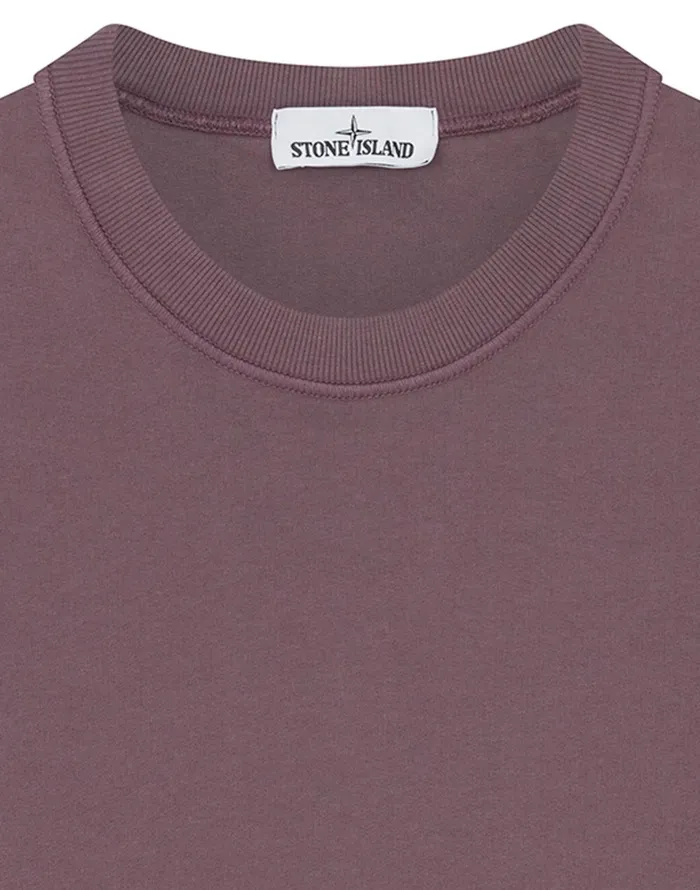 Stone Island Sweatshirts 63020 Sweatshirt In Violet 8211 Mens