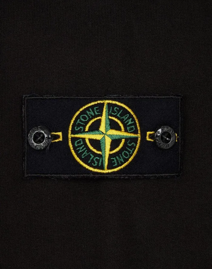 Stone Island Sweatshirts 63088 Mural Part 3 Crewneck Sweatshirt In Black 8211 Mens