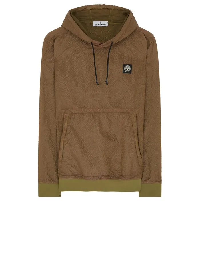 Stone Island Sweatshirts 64034 PolyColour FrameTc Hooded Sweatshirt In Tobacco 8211 Mens Stone Island Sweatshirts 64034 PolyColour FrameTc Hooded Sweatshirt In Tobacco 8211 Mens