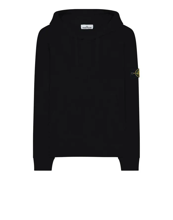 Stone Island Sweatshirts 64120 Hooded Sweatshirt In Black 8211 Mens