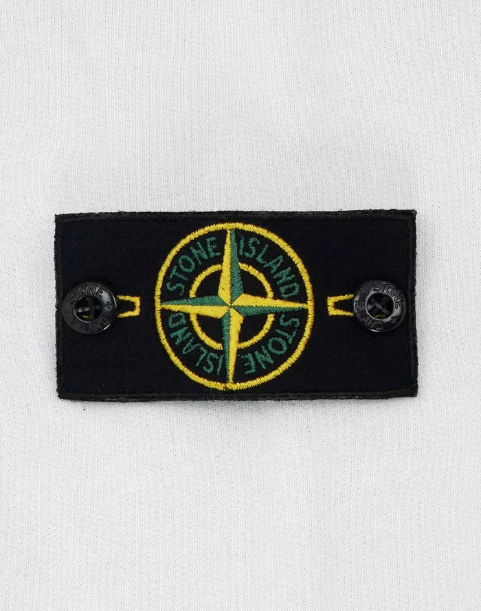 Stone Island Sweatshirts 64120 Hooded Sweatshirt In White 8211 Mens