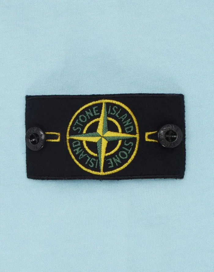 Stone Island Sweatshirts 64450 Sweatshirt In Aqua 8211 Mens