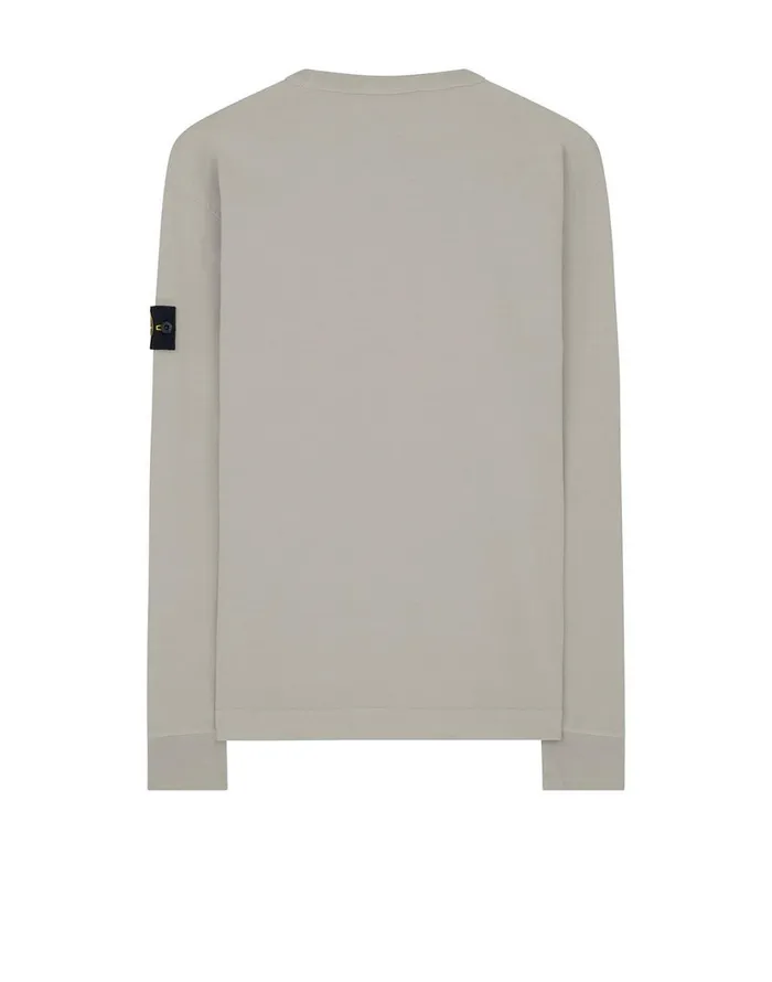 Stone Island Sweatshirts 64450 Sweatshirt In Dove Grey 8211 Mens