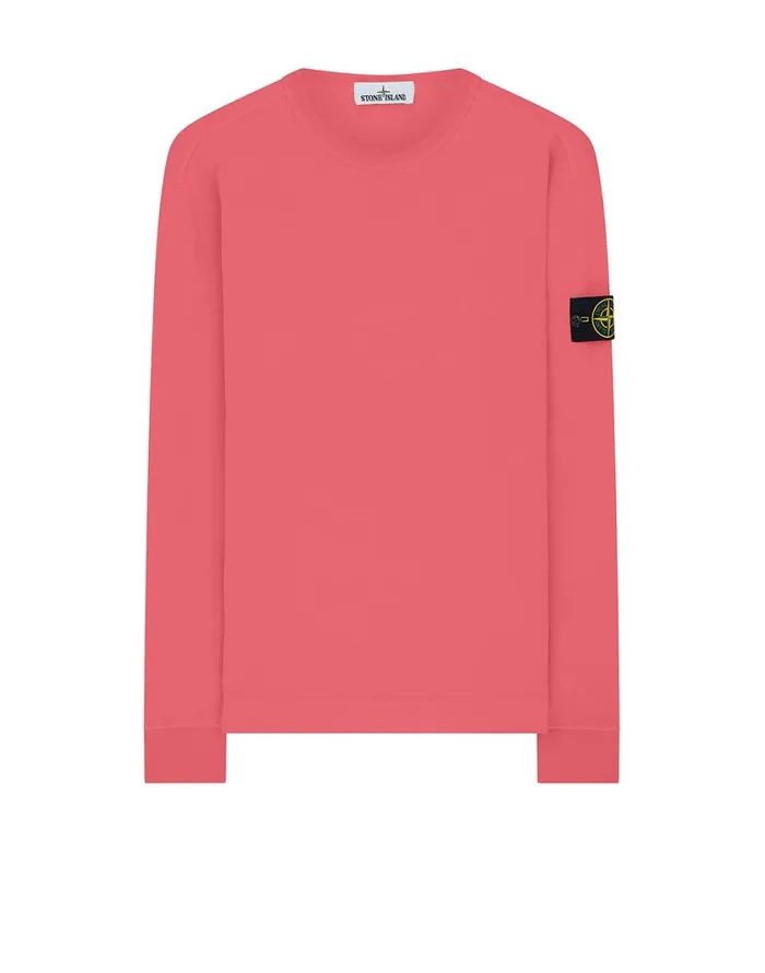 Stone Island Sweatshirts 64450 Sweatshirt In Pink 8211 Mens