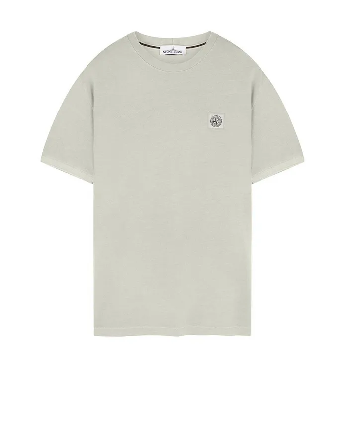 Stone Island TShirts 20467 Pigment Dye ShortSleeve TShirt In Dove Grey 8211 Mens Stone Island TShirts 20467 Pigment Dye ShortSleeve TShirt In Dove Grey 8211 Mens