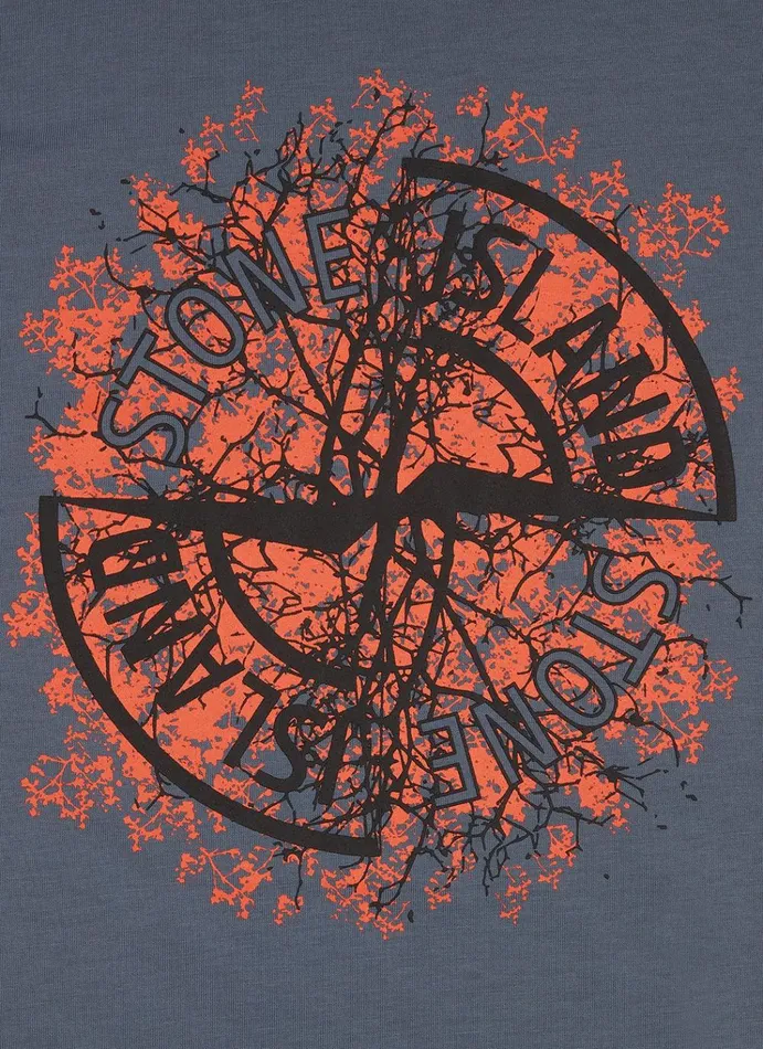 Stone Island TShirts 21057 TShirt In Aviation Blue 8211 Junior
